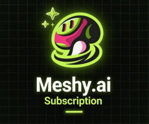 MESHY AI PRO 30 DNI